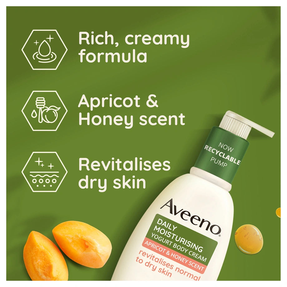 Aveeno Daily Moisturising Yogurt Body Cream 500ml