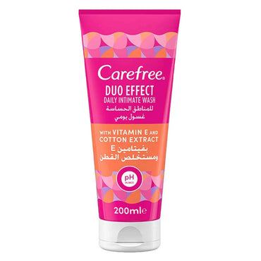 Carefree Daily Intimate Wash Vitamin E Cotton Extract 200ml
