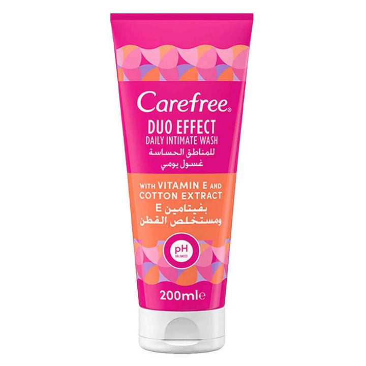 Carefree Daily Intimate Wash Vitamin E Cotton Extract 200ml
