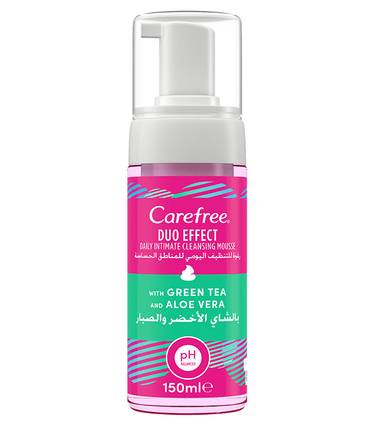 Carefree Daily Intimate Cleansing Mousse 150ml