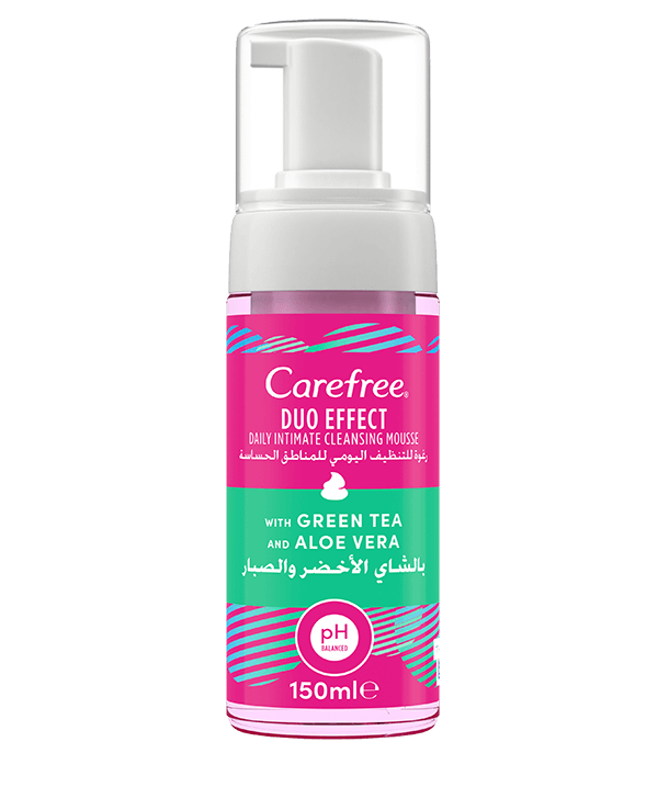 Carefree Daily Intimate Cleansing Mousse 150ml