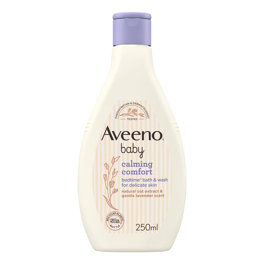 Aveeno Baby Calming Comfort Bedtime Bath & Wash - 250ml