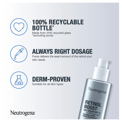 Neutrogena Retinol Boost Day Cream SPF 15 50ml