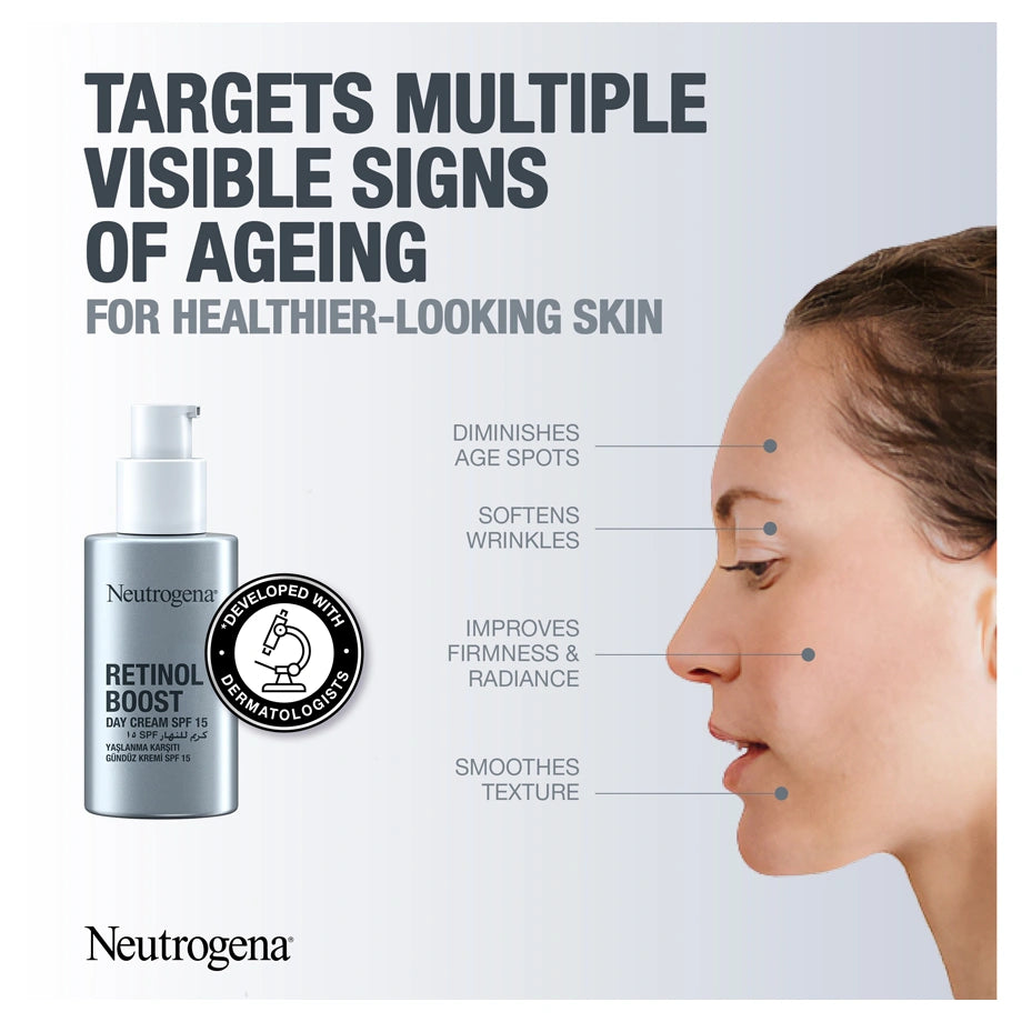 Neutrogena Retinol Boost Day Cream SPF 15 50ml