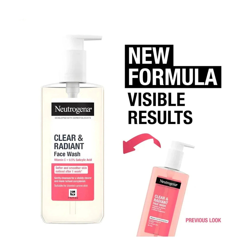 Neutrogena Fresh & Clear Facial Wash 200ml
