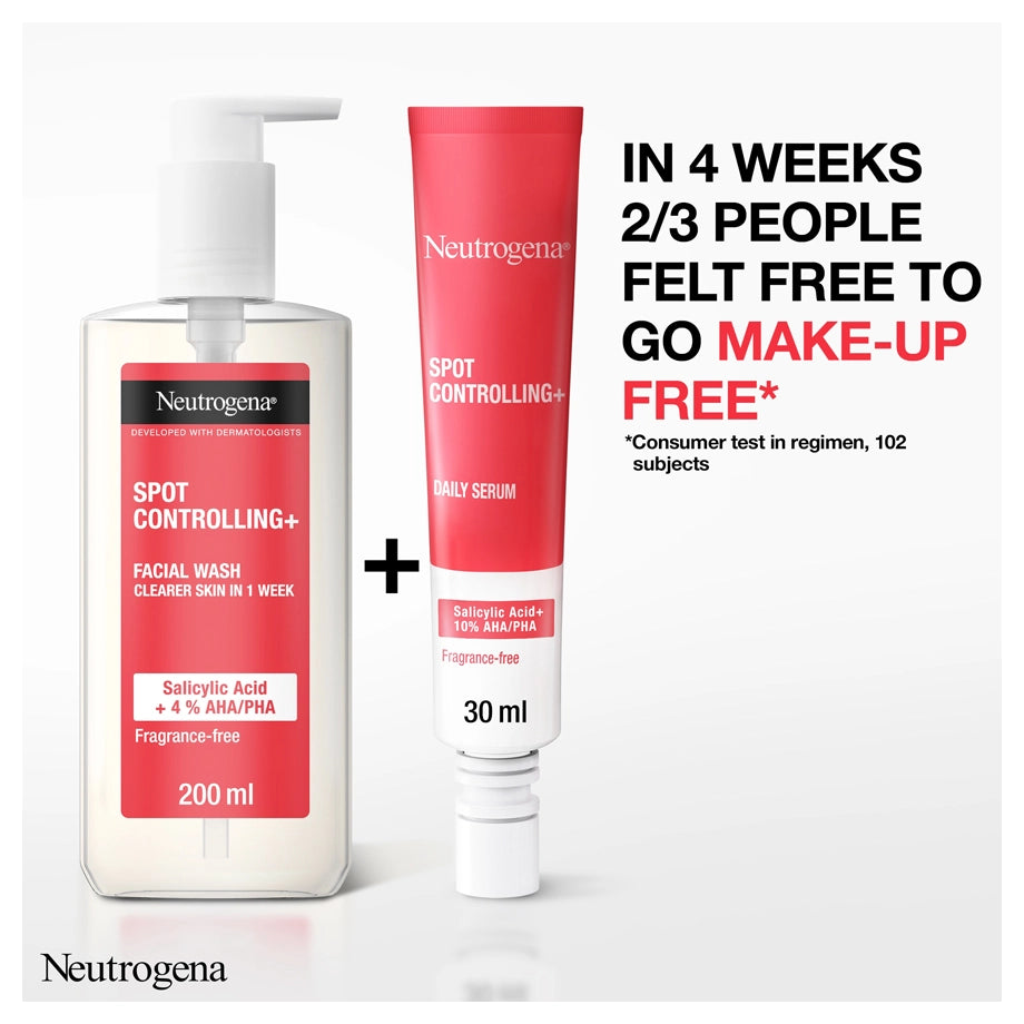 Neutrogena Spot Controlling Facial Wash 200ml