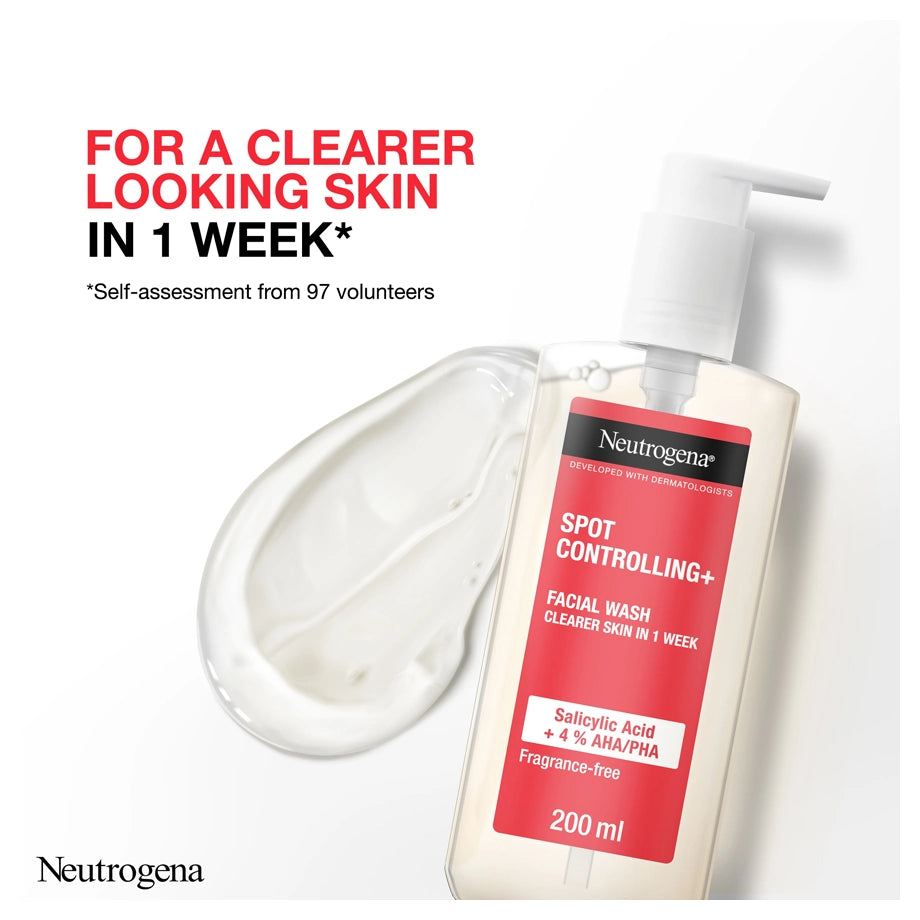 Neutrogena Spot Controlling Facial Wash 200ml