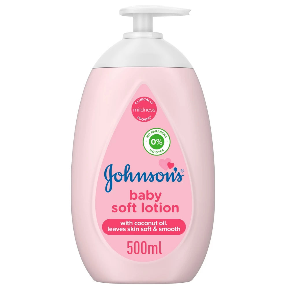 Johnsons Baby Soft Lotion 500ml Johnsons Baby Soft Lotion 500ml