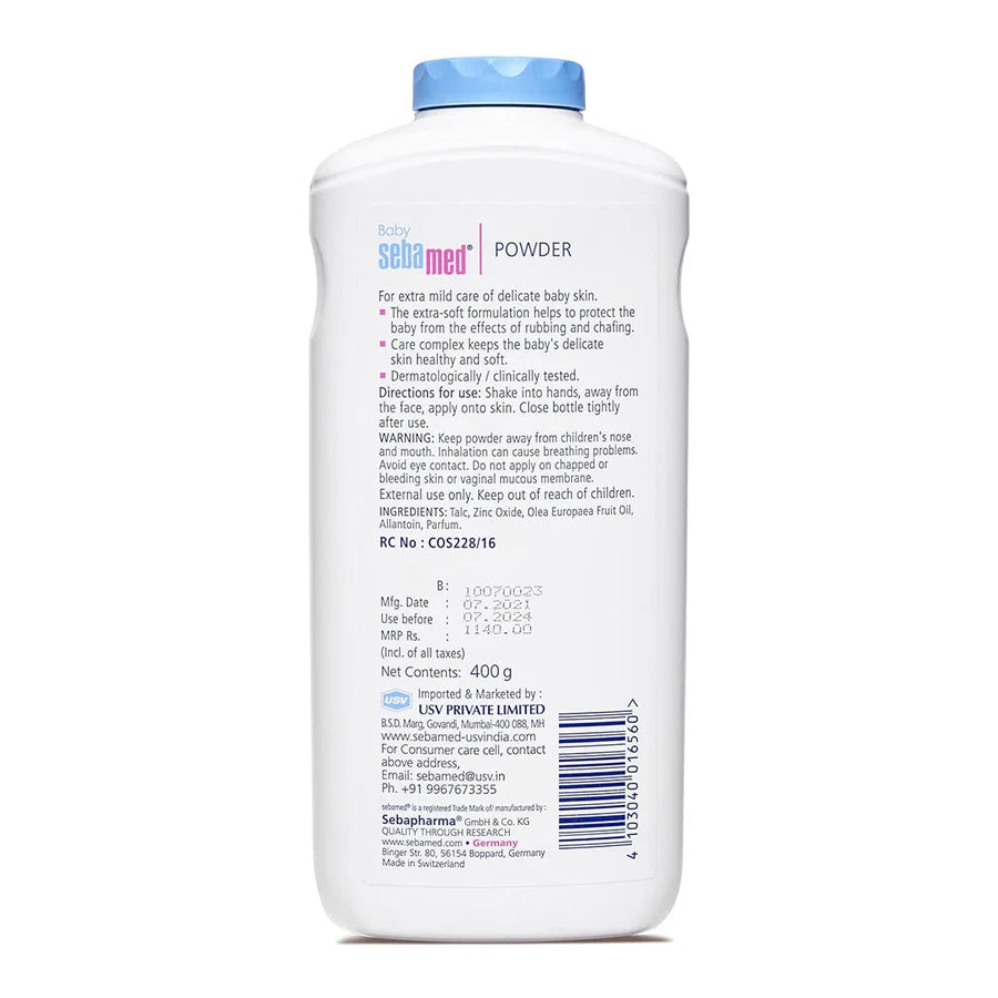 Sebamed Baby Powder 400g