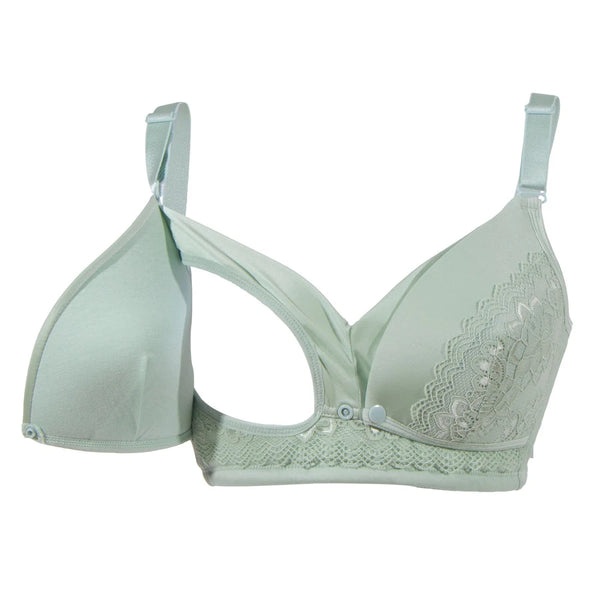 Okus Full Cup Maternity & Nursing Bra - Green