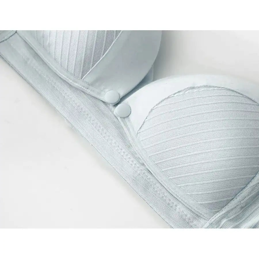 Okus - Comfy Cotton Maternity & Nursing Bra - Light Grey