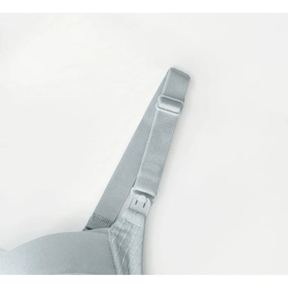 Okus Comfy Cotton Maternity & Nursing Bra - Light Grey