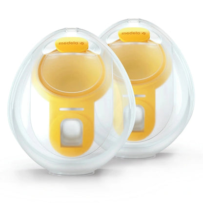 Medela Freestyle Handsfree Breast Pump + Cooler Bag With 4 Bottles,1 Cool Element