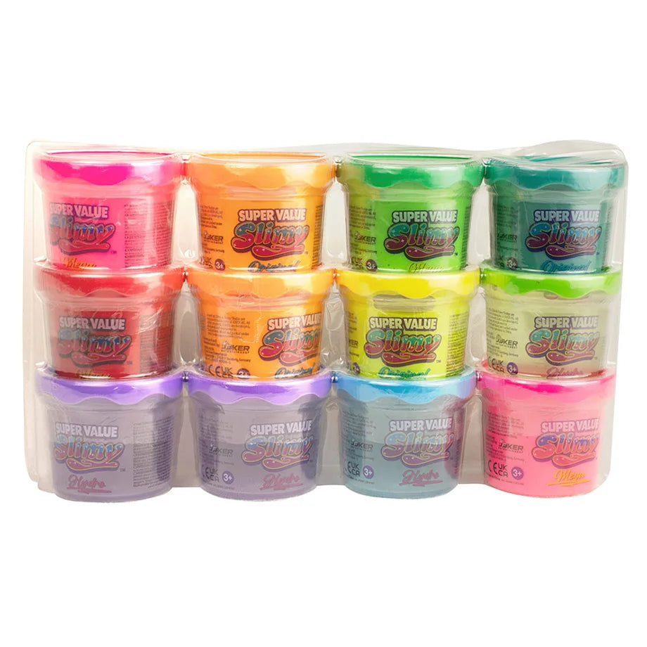 Slimy Super Value Slimy 4Oz (112G) 12 Pack