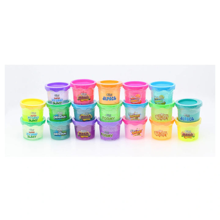 Slimy Super Multi-Sensory Set 2 Oz (56?G) Octagon, 19-Piece Unit Pack