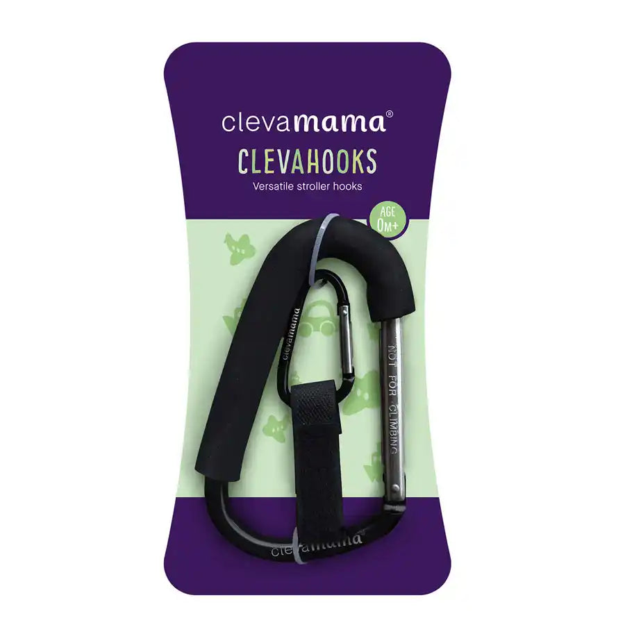 Clevamama ClevaHooks - Pack of 2 - (1 Extra Large &1 Regular)