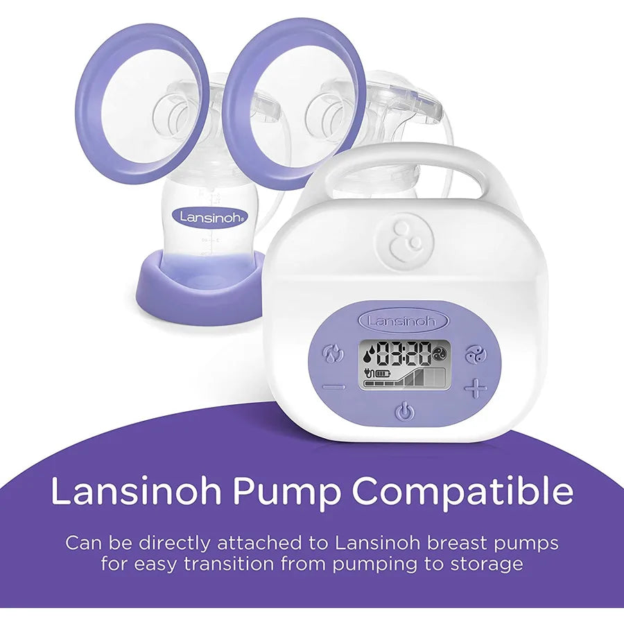 Lansinoh - Breastmilk Storage Bottles (Pack of 4)