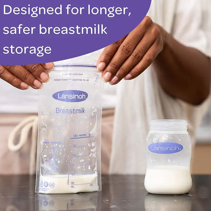 Lansinoh Breastmilk Storage Bottles (Pack of 4)