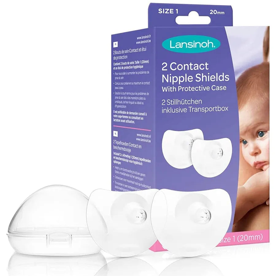 Lansinoh - Contact Nipple Shields 20mm (Pack of 2)