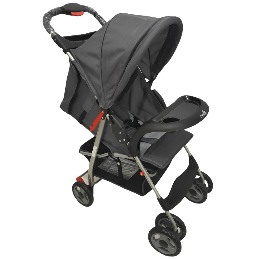 Moon Bezik One Fold Stroller (Grey) Moon Bezik One Fold Stroller (Grey)