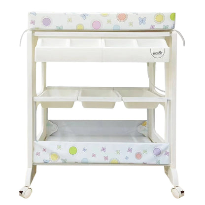 Moon Changing Table - Baby Elephants with Balloons (82 x 52 x 102 cm)