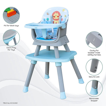 Moon High Chair (Blue)