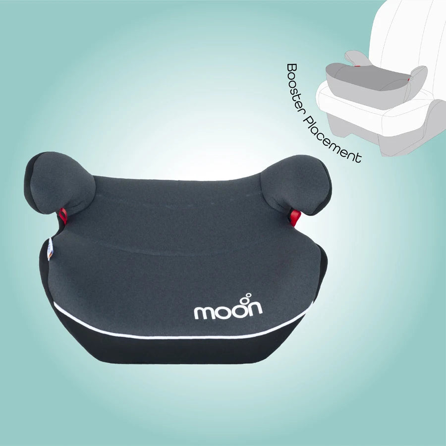 Moon Kido Baby Booster Car Seat (Dark Grey)