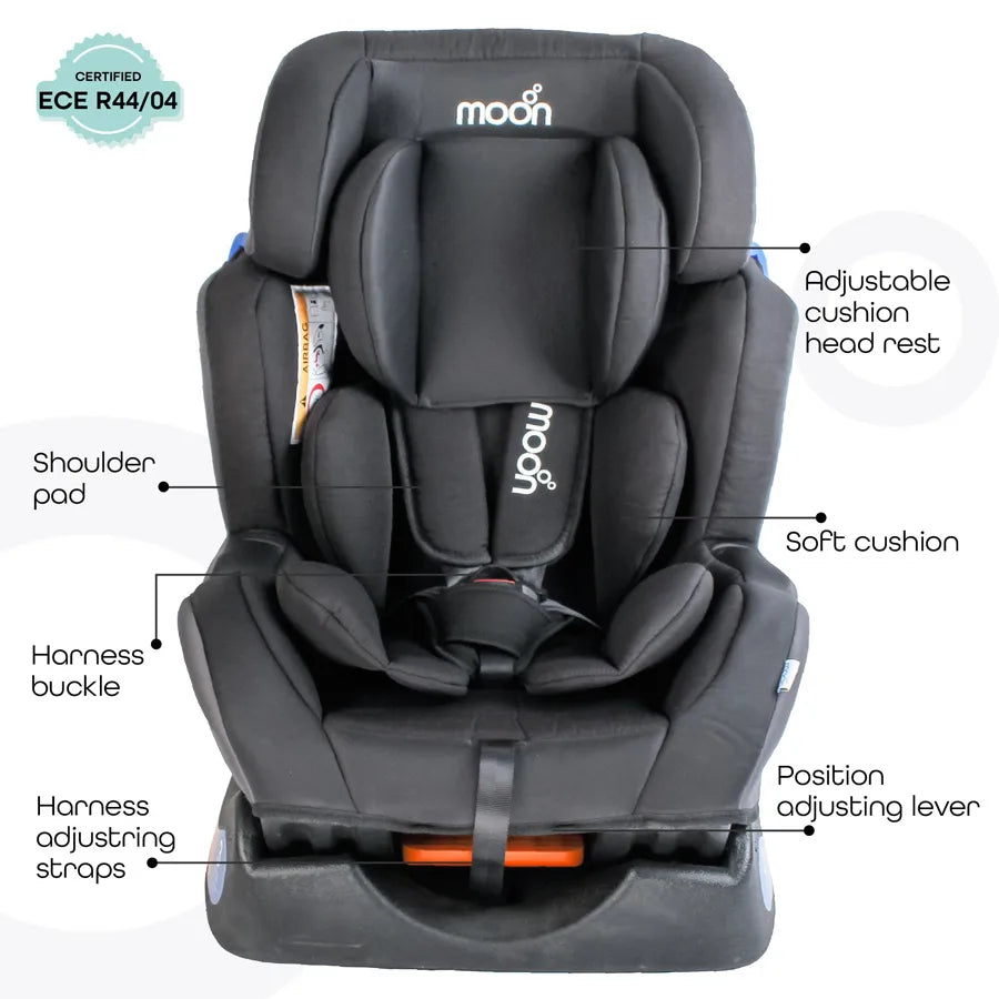 Moon - Sumo Baby/Infant Car Seat (Group 0,1,2) Ash Grey