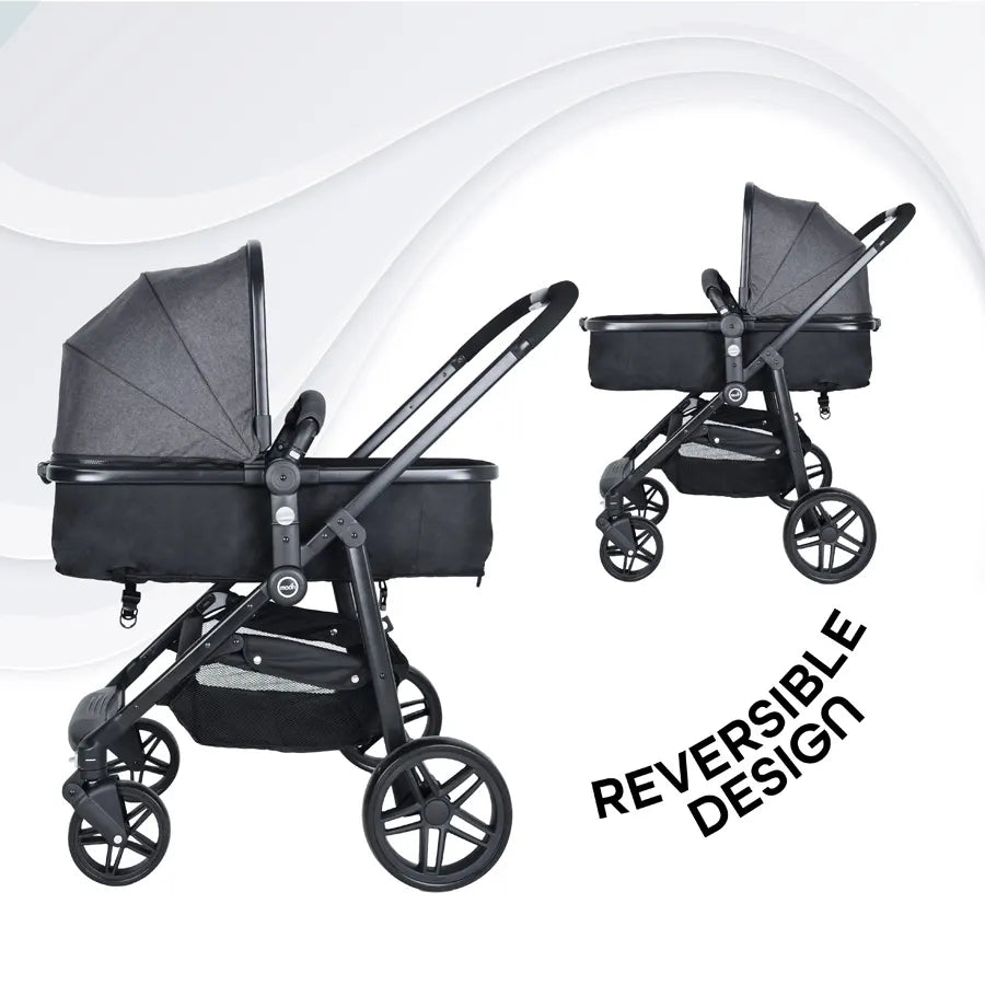 Moon - Tres 3 In 1 Travel System (Grey)