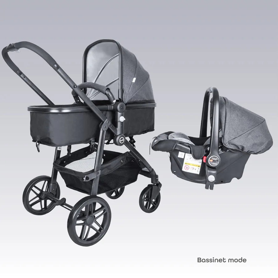 Moon - Tres 3 In 1 Travel System (Grey)