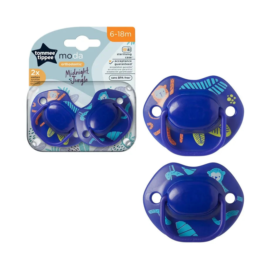 Tommee Tippee  Moda Soother Pack of 2 (6-18M)