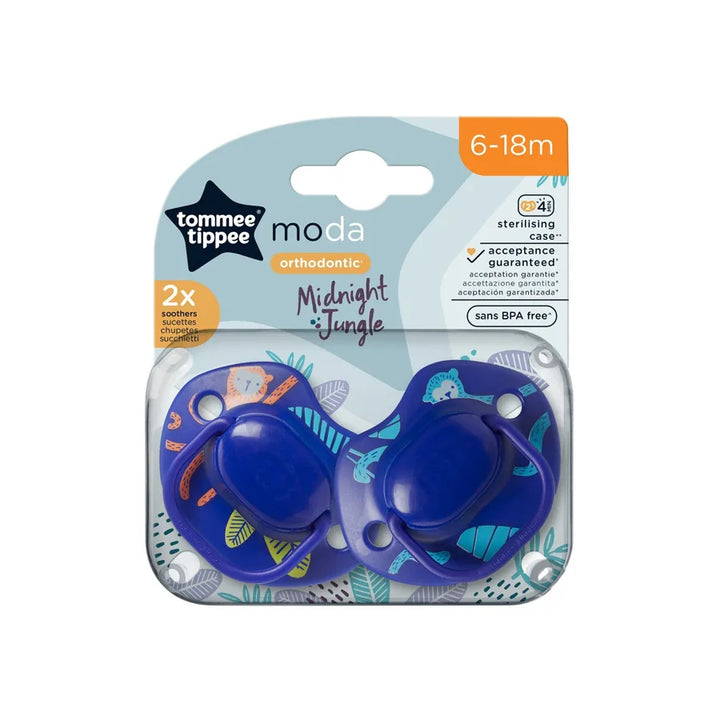 Tommee Tippee  Moda Soother Pack of 2 (6-18M)