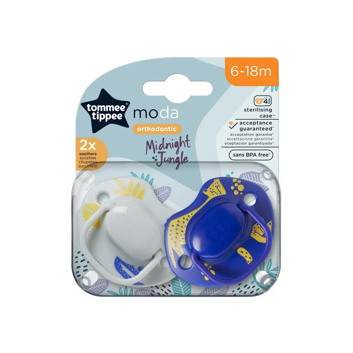 Tommee Tippee  Moda Soother Pack of 2 (6-18M)