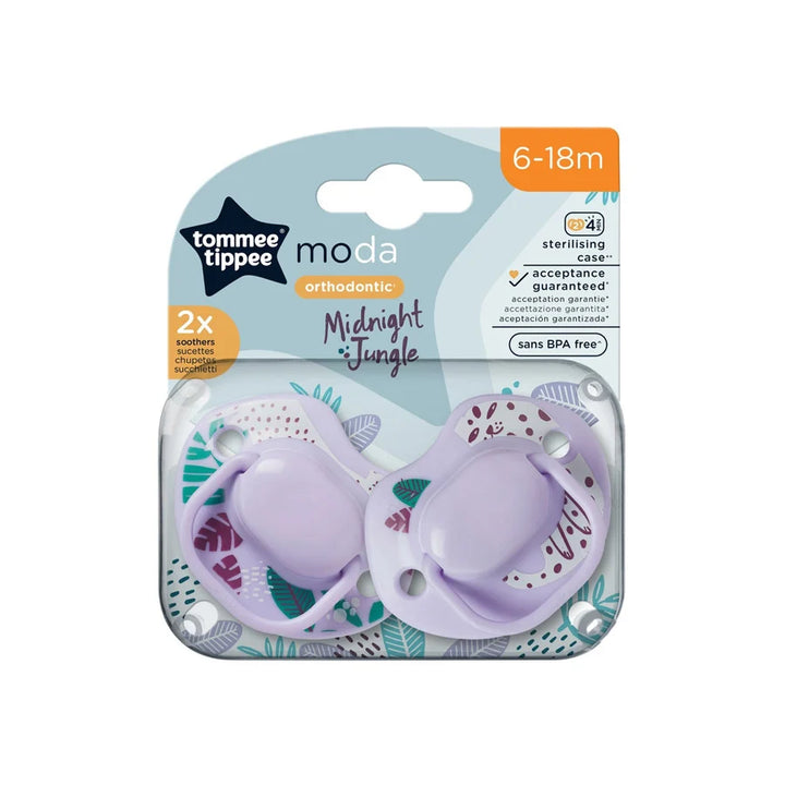 Tommee Tippee  Moda Soother Pack of 2 (6-18M)