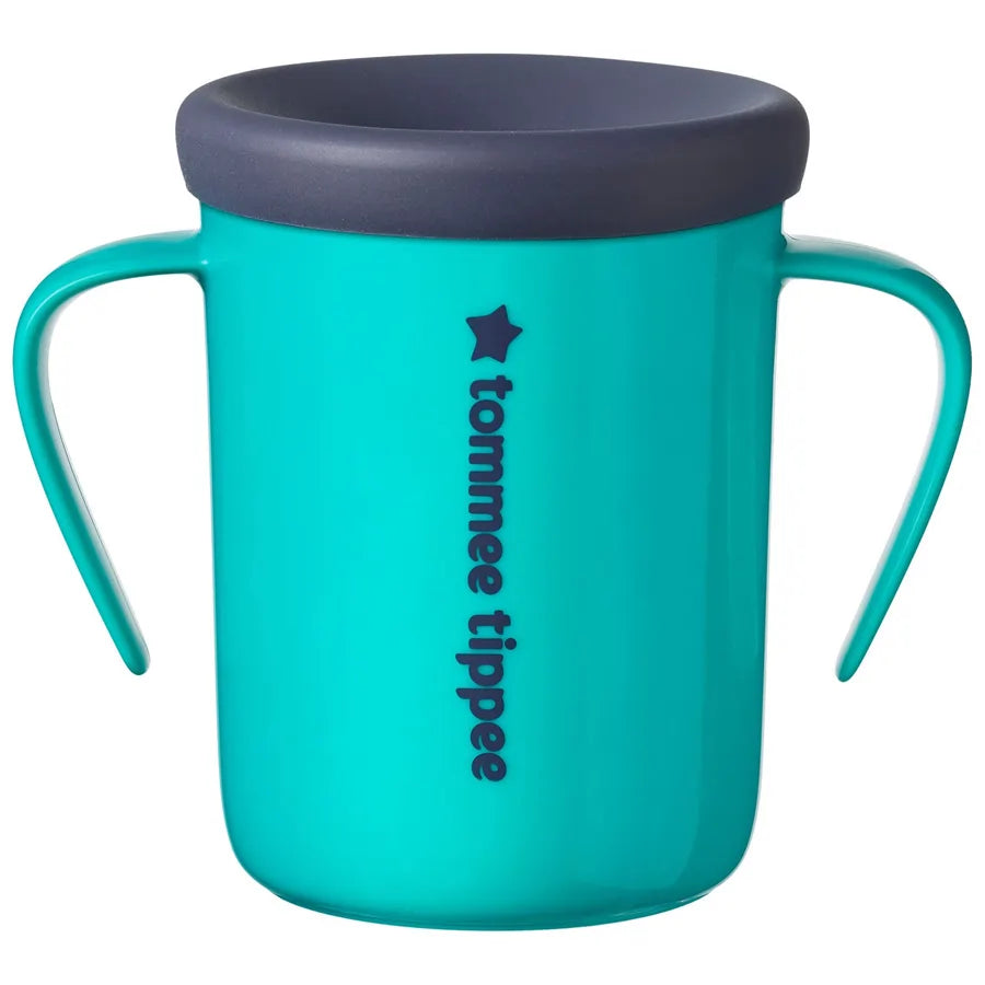 Tommee Tippee 360 Handled Cup 200ml (Blue)