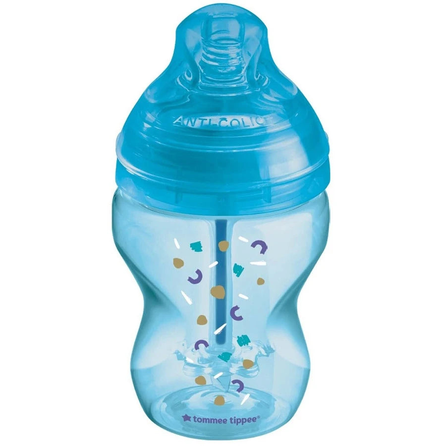 <tc>زجاجة رضاعة متطورة مضادة للمغص من تومي تيبي، 260 مل × 1 (للأولاد)</tc>