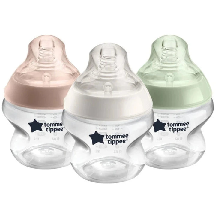 Tommee Tippee Closer To Nature Baby Bottle, 150ml, PP (Pack of 3)