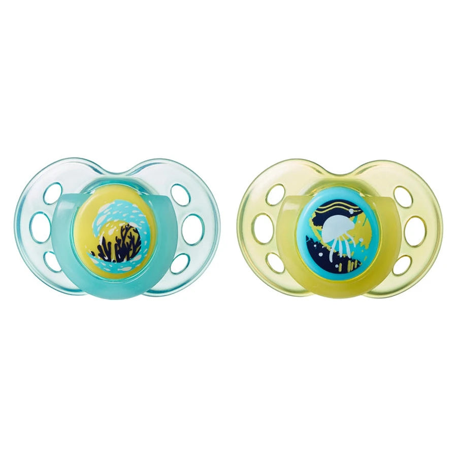 Tommee Tippee Night Time Soother, Pack of 2, (18-36  months)