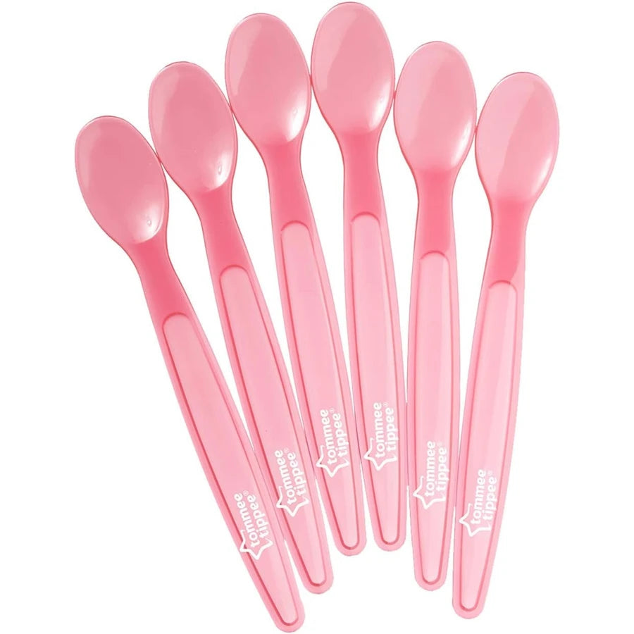 Tommee Tippee Essentials Basic  Feeding Spoons x 6