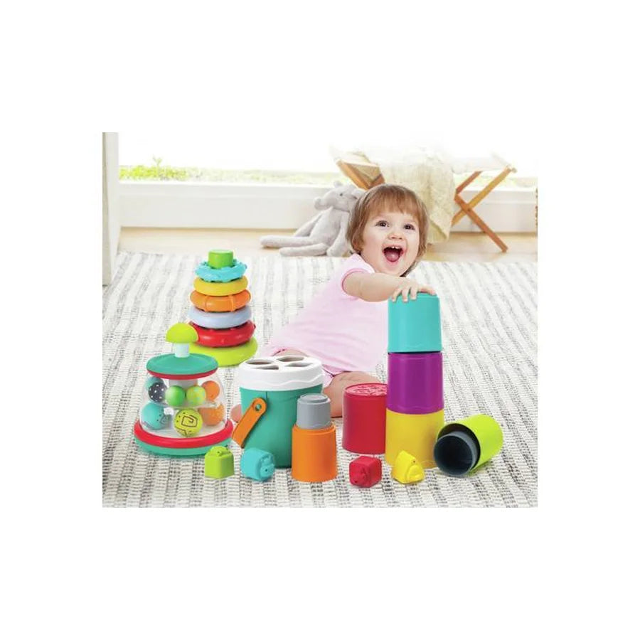 Infantino 3 in 1 Stack, Sort Spin Activity Set Infantino 3 in 1 Stack, Sort Spin Activity Set