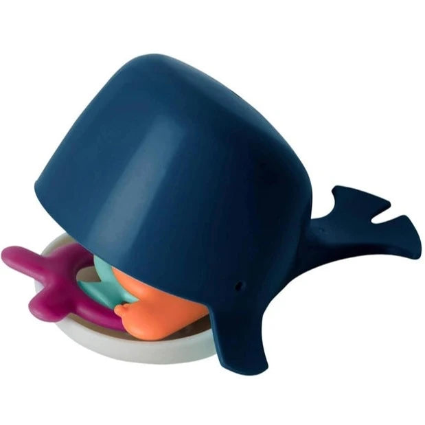 Boon - CHOMP Hungry Whale Bath Toy (Navy)
