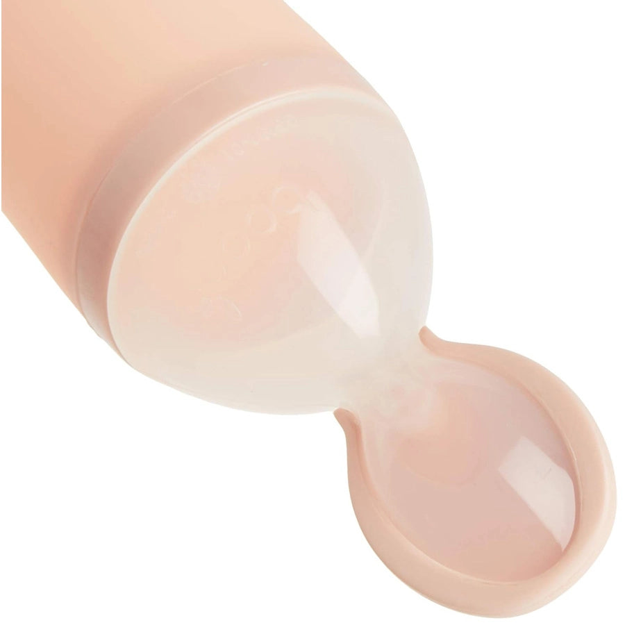 Boon - Squirt Silicone Baby Food Dispensing Spoon (Light Pink)