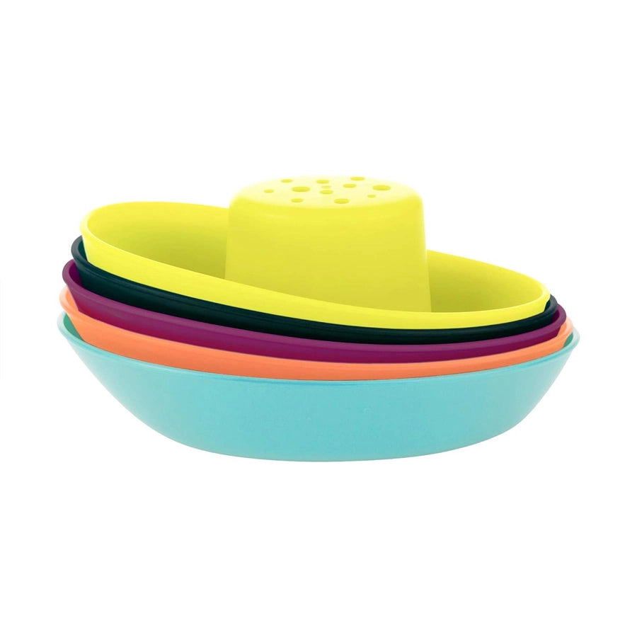 Boon Fleet Stacking Boats Bath Toy - Multicolor Boon Fleet Stacking Boats Bath Toy - Multicolor