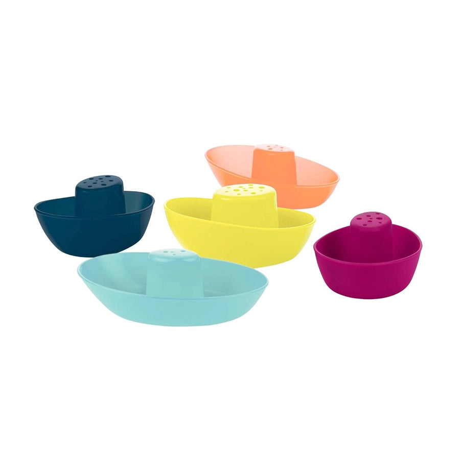 Boon Fleet Stacking Boats Bath Toy - Multicolor Boon Fleet Stacking Boats Bath Toy - Multicolor