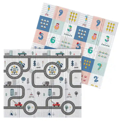 Galaxy Baby Reversible Playmats - Numbers (1cm thick)