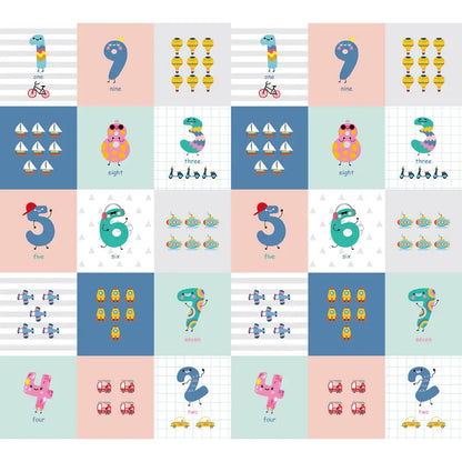 Galaxy Baby Reversible Playmats - Numbers (1cm thick)