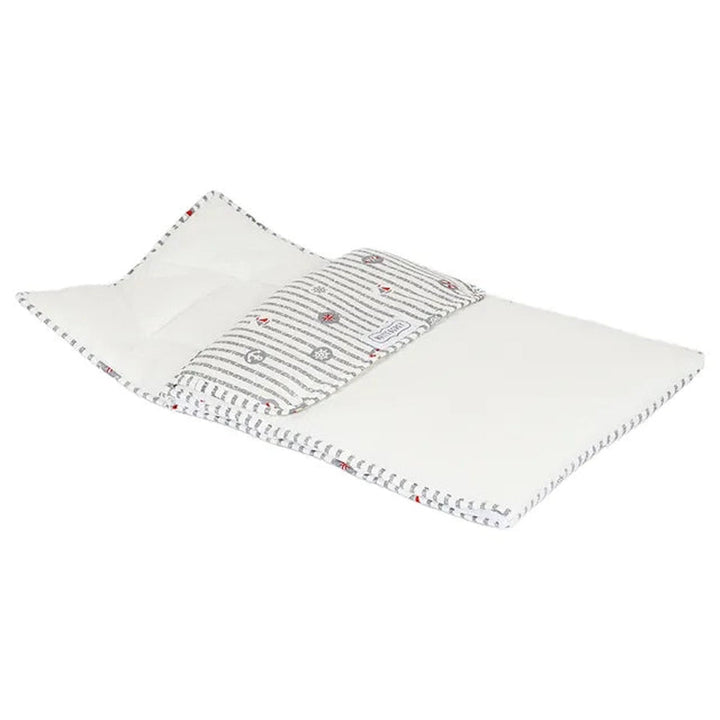 White & Grey Baby Sleeping Bag - Anchor