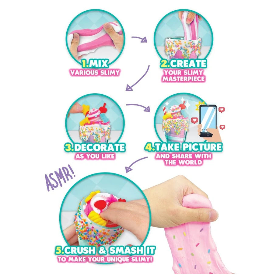 Slimy Sugary Crush Ice Cream Series 1 - Milkshake (2 Assortment)