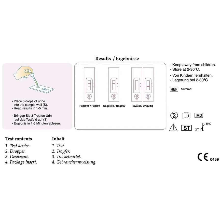 Atlas Home Pregnancy Test Cassette