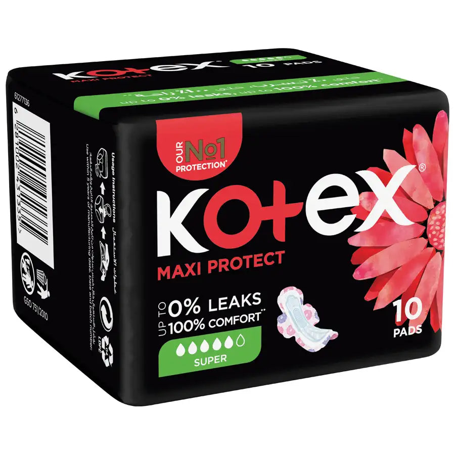 Kotex Maxi Super Protect 10's Kotex Maxi Super Protect 10's